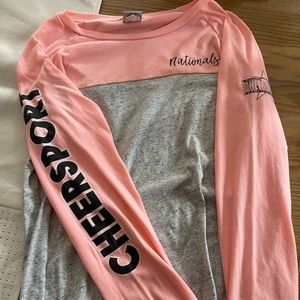Long sleeve light weight Cheersport Nationals shirt